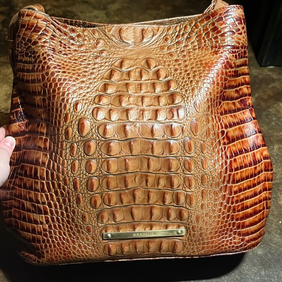 Brahmin Brown Leather Purse - Picture 1 of 5